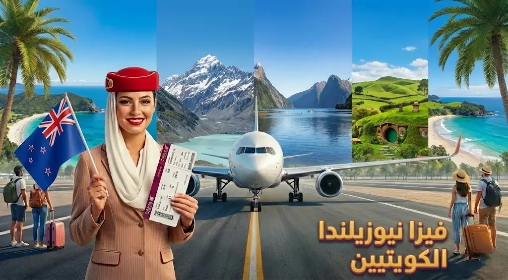 فيزا نيوزيلندا للكويتيين