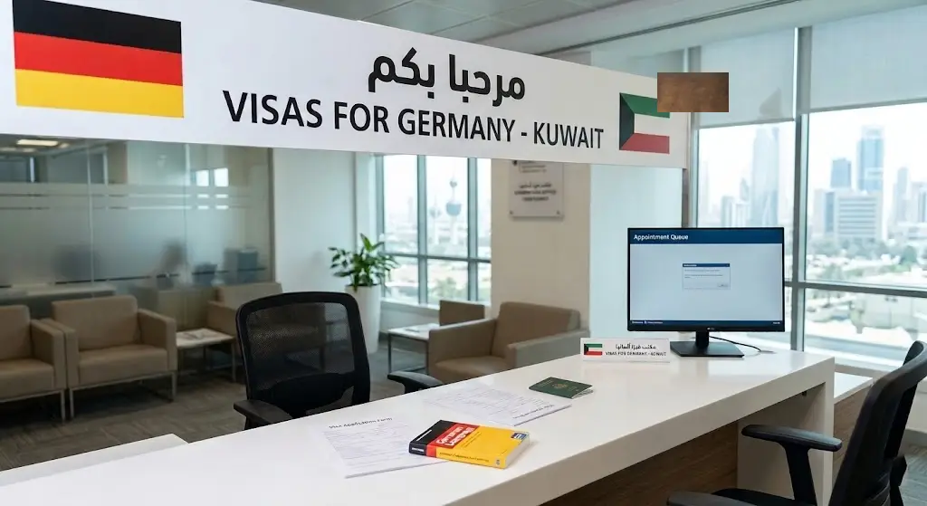 مكتب استخراج فيزا ألمانيا من الكويت